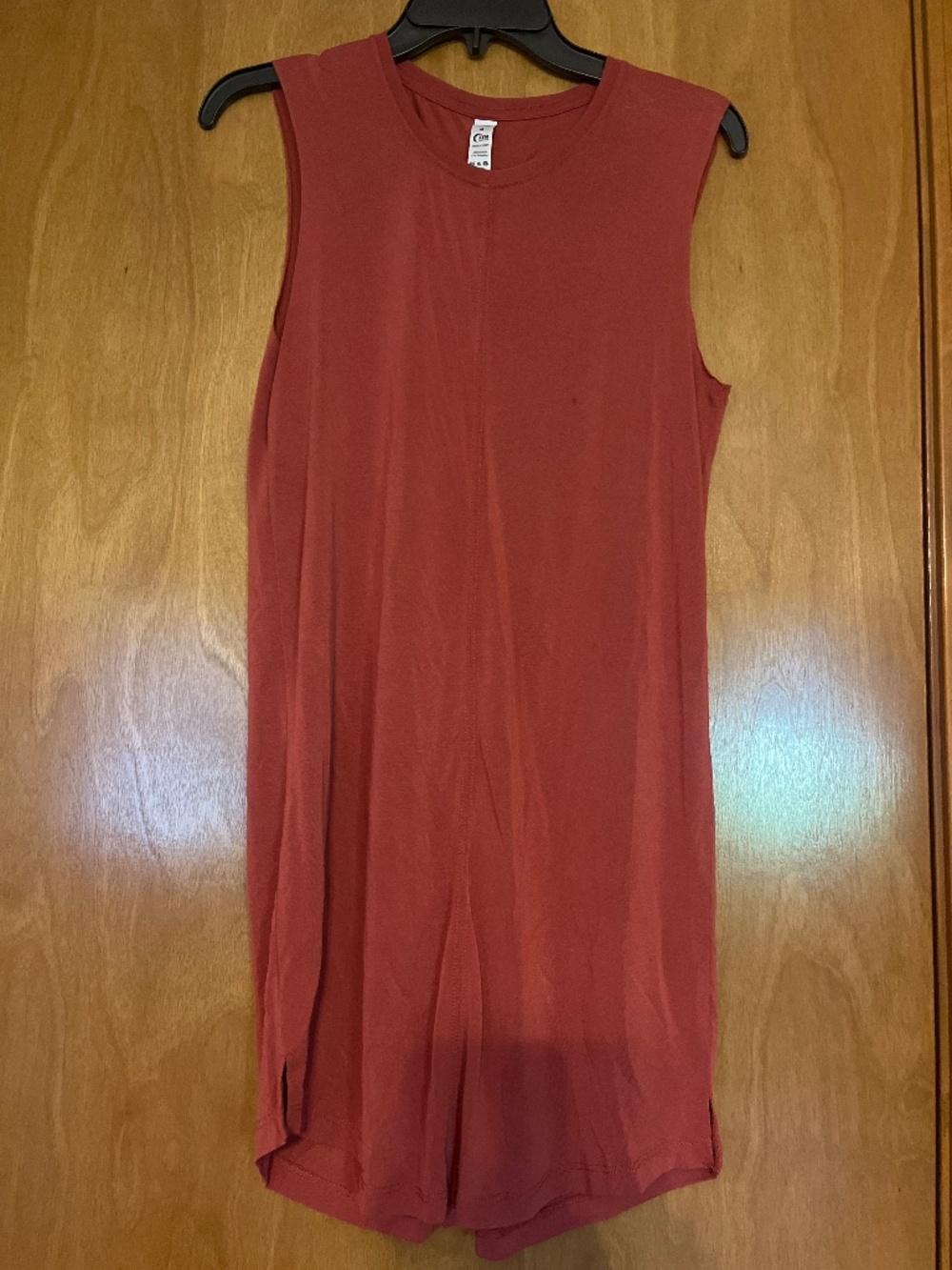 Zyia women’s medium Tybee Islam dress faded brick